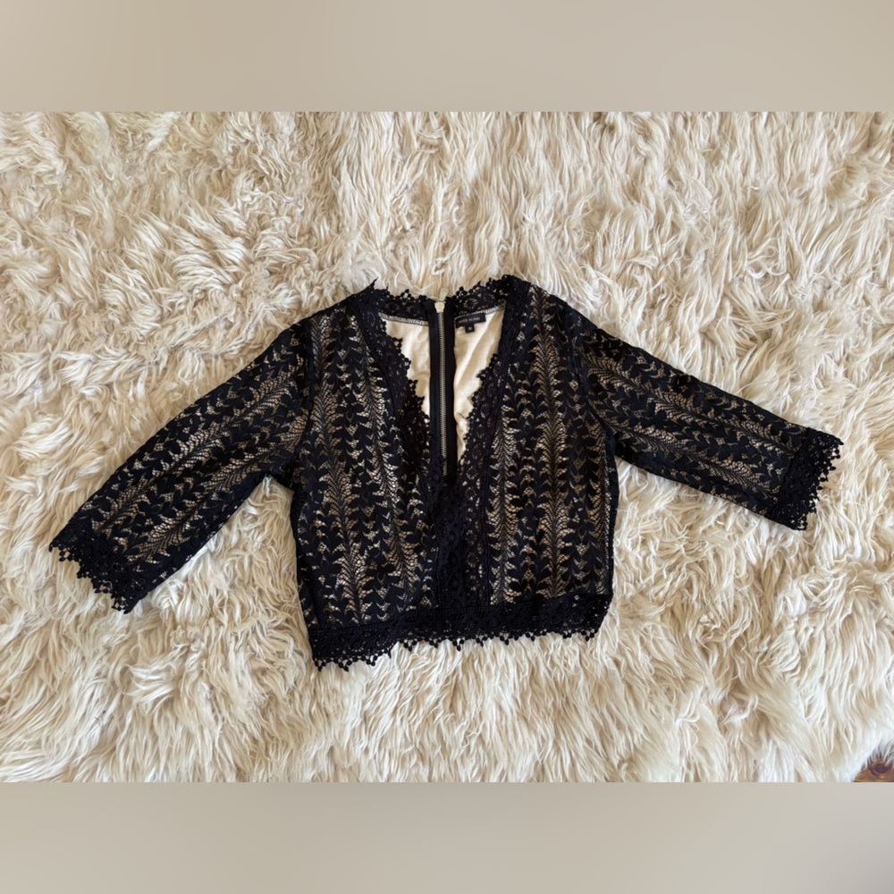 River Island Lace Crop-Top